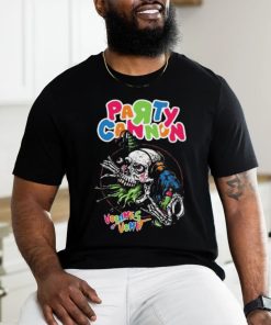 Party Cannon Vomitour Skull T shirt