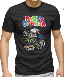 Party Cannon Vomitour Skull T shirt