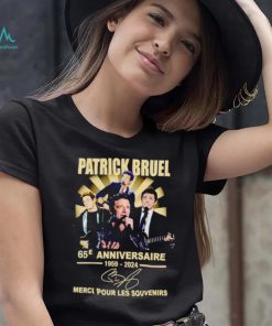 Patrick Bruel 65th anniversary 1959 2024 thank you for the memories shirt