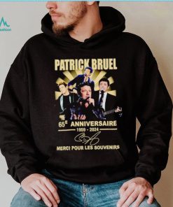 Patrick Bruel 65th anniversary 1959 2024 thank you for the memories shirt