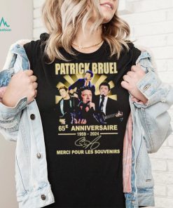 Patrick Bruel 65th anniversary 1959 2024 thank you for the memories shirt