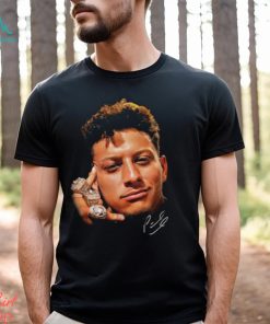 Patrick Mahomes Super Bowl Champ 3 Rings Greatest Of All Time GOAT Shirt