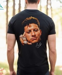 Patrick Mahomes Super Bowl Champ 3 Rings Greatest Of All Time GOAT Shirt