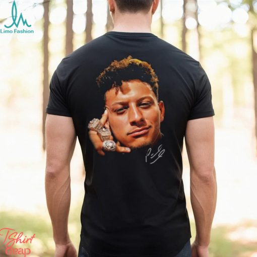 Patrick Mahomes Super Bowl Champ 3 Rings Greatest Of All Time GOAT Shirt