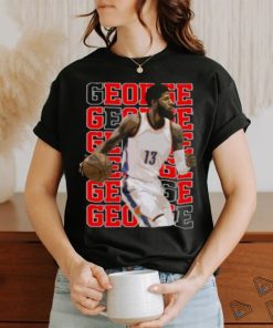 Paul George Name Repeat T shirt