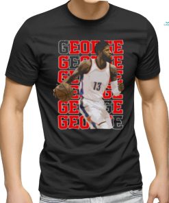 Paul George Name Repeat T shirt