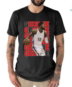Paul George Name Repeat T shirt