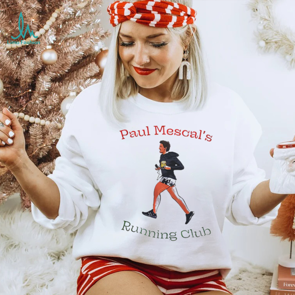 Paul Mescal’s running club caricature shirt Paul Mescal’s running club caricature shirt