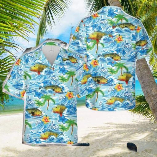 Peacock Bass 3D Hawaiian Shirt Aloha Summer Gift