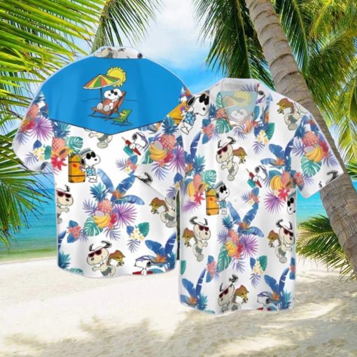 Peanuts Snoopy Gifts Snoopy Tropical Hawaiian Shirt Unique Gift