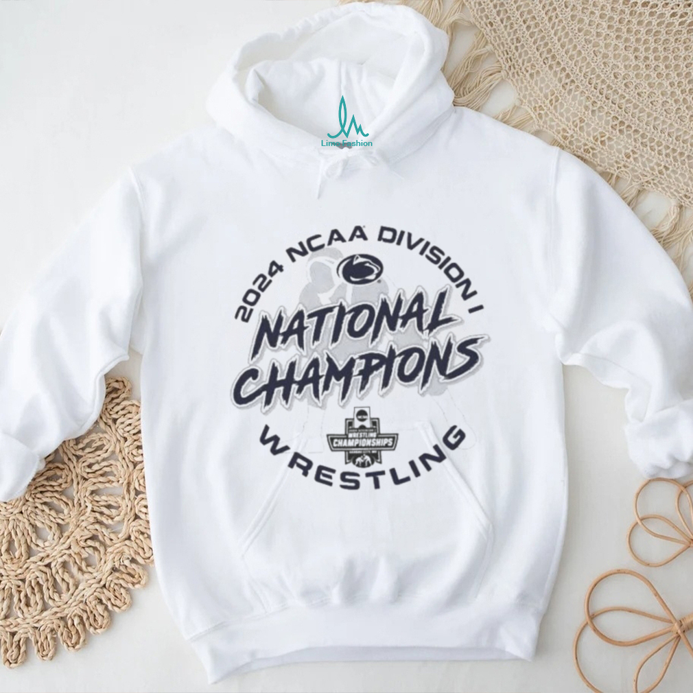 Penn State Nittany Lions Champion 2024 NCAA Wrestling National Champions Locker Room T Shirt Penn State Nittany Lions Champion 2024 NCAA Wrestling National Champions Locker Room T Shirt