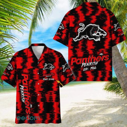 Penrith Panthers NRL Hawaiian Shirt Trending Design Custom Name