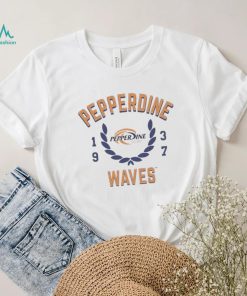 Pepperdine Waves Uscape Apparel Renew Ringer T Shirt