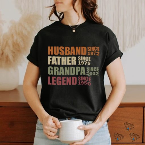 Personalized Dad Grandpa Shirt