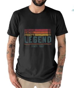 Personalized Husband Father Grandpa Legend Shirt