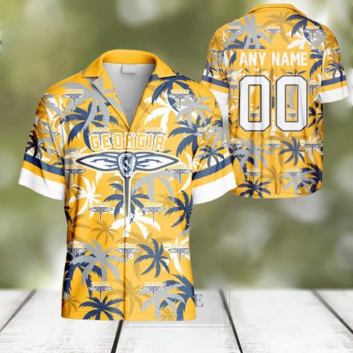 Personalized Nll Georgia Swarm Shirt Using Home Jersey Color Hawaiian Shirts