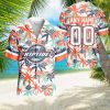 Custom Name NBA New York Knicks Traditional 3D Hawaiian Shirt Flower For Summer