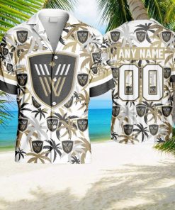 Personalized Nll Vancouver Warriors Shirt Using Away Jersey Color Hawaiian Shirts