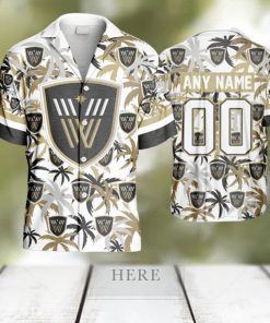 Personalized Nll Vancouver Warriors Shirt Using Away Jersey Color Hawaiian Shirts