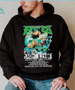 Philadelphia Eagles Jason Kelce 2011 2024 thank you for the memories shirt