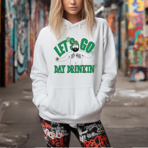 Philadelphia Eagles Jason Kelce Saint pats day drinkin shirt