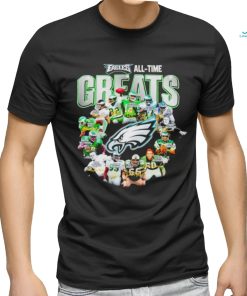 Philadelphia Eagles all time greats signatures shirt
