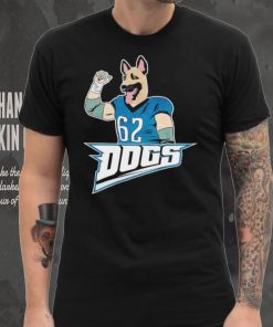 Philadelphia Eagles football Jason Kelce Dogs player cartoon shirt