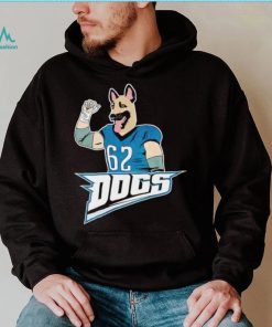 Philadelphia Eagles football Jason Kelce Dogs player cartoon shirt