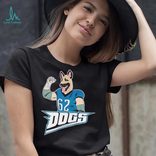 Philadelphia Eagles football Jason Kelce Dogs player cartoon shirt