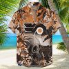 US Navy USS Enterprise (CV 6) Tropical 3D Hawaiian Shirt US Navy Summer Gift