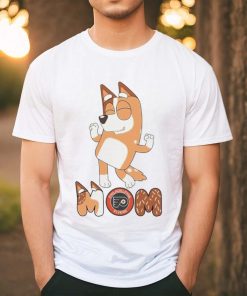 Philadelphia Flyers Smiling Dancing Bluey Mom shirt