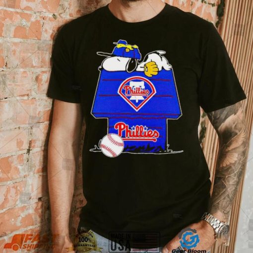 Philadelphia Phillies Snoopy And Woodstock The Peanuts Baseball shirt