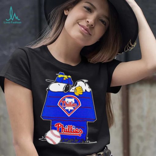 Philadelphia Phillies Snoopy And Woodstock The Peanuts Baseball shirt