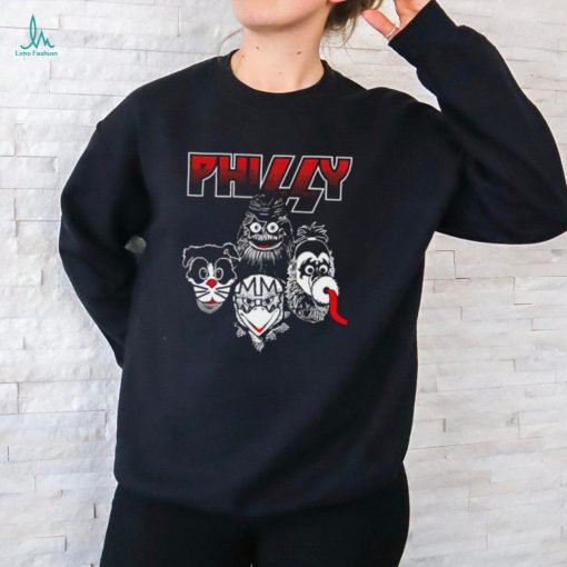 Philly sport teams mascots shirt