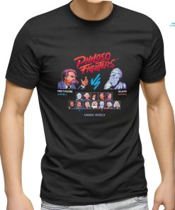 Philoso Fighters Nietzsche vs Plato game shirt