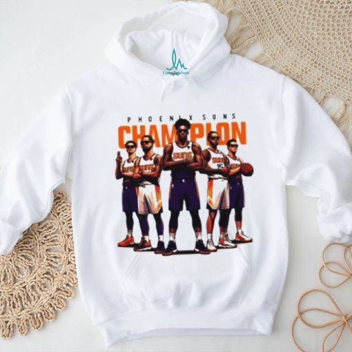 Phoenix Suns champion basketball cartoon shirt