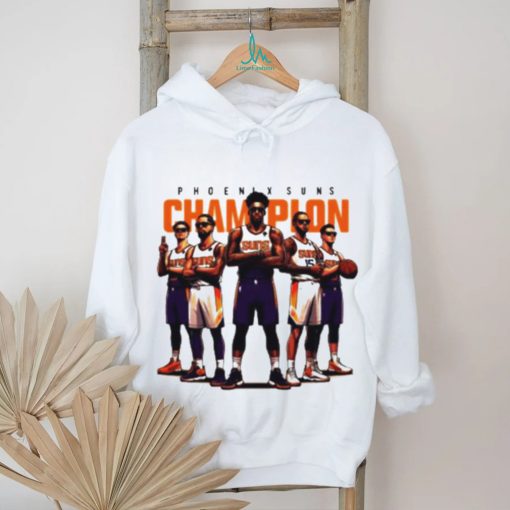 Phoenix Suns champion basketball cartoon shirt