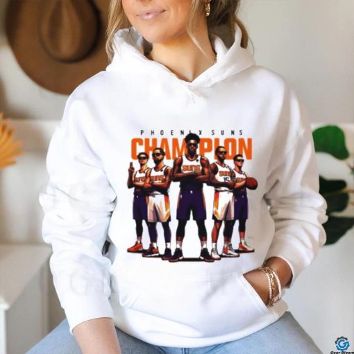 Phoenix Suns champion basketball cartoon shirt