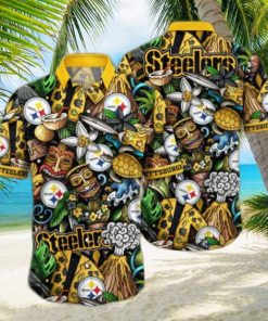 Pittsburgh Flower Hawaii Shirt And Tshirt For Fans