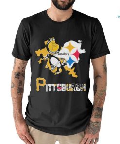 Pittsburgh Map Sports Logo 2024 Shirt
