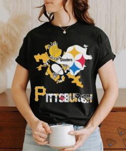 Pittsburgh Map Sports Logo 2024 Shirt