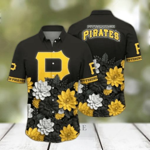 Pittsburgh Pirates MLB Flower Hawaii Shirt And Tshirt For Fans