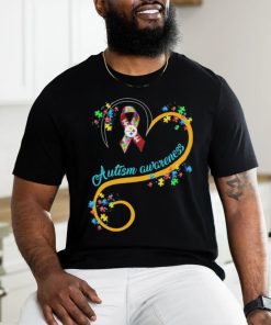 Pittsburgh Steelers Autism Awareness Heart Loves 2024 Logo Shirt