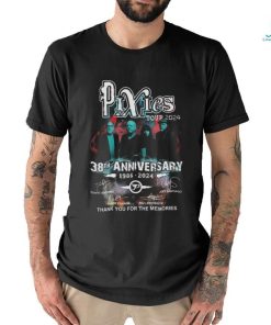 Pixies Tour 2024 30th Anniversary 1986 2024 Signatures Thank You For The Memories Shirt