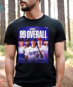 Players With 99 Overall Rating In Mlb The Show 24 shirt