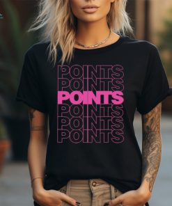 Points Points Points Pink t shirt