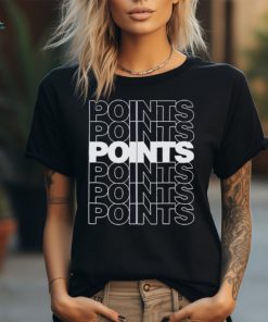 Points Points Points White t shirt