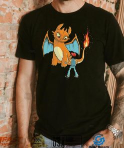 Pokemon Charizard X Night Fury how to train your monster shirt