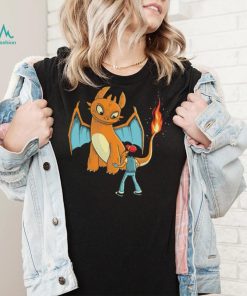 Pokemon Charizard X Night Fury how to train your monster shirt