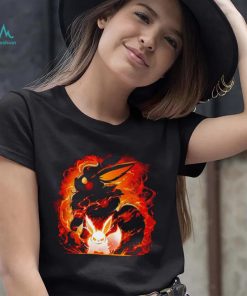 Pokemon Flareon fox fire evolution shirt